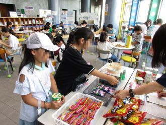 お菓子販売