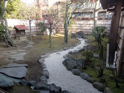 写真：宇田川家住宅の中庭
