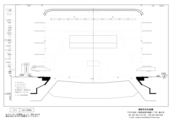 大ホール舞台図の平面図